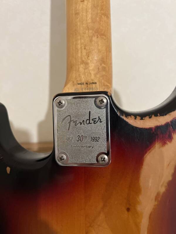 fender st62-30th anniversary stratocaster