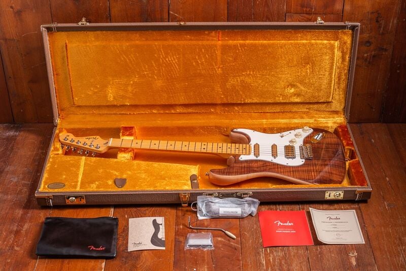 Rarities Flame Koa Top Stratocaster Case