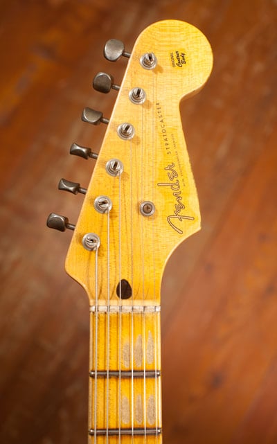60th Anniversary Stratocaster Headstock Front