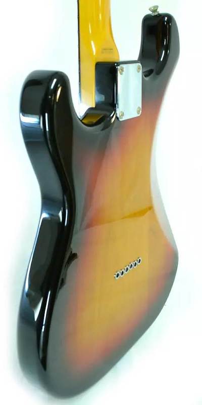 Stratocaster 12-String - Model #3 (MIJ) body back side