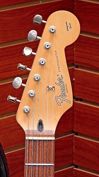 California Fat Stratocaster headstock