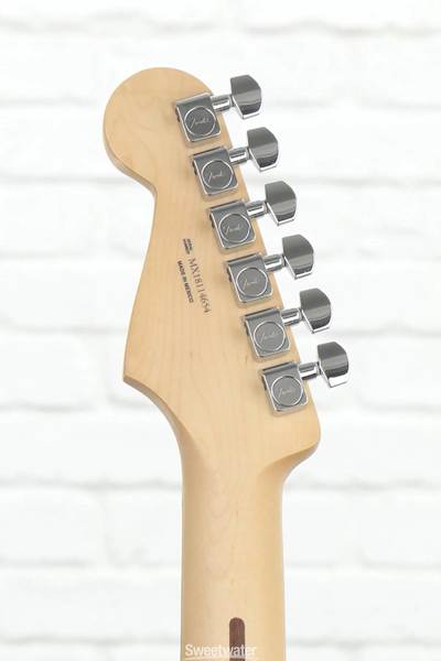 Player Stratocaster HSH headstock back