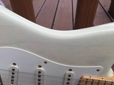 Mary Kaye stratocaster Detail