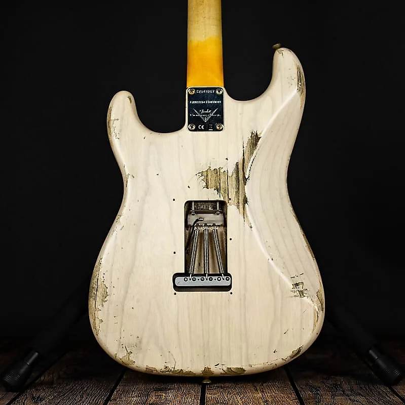 Poblano II Stratocaster Heavy Relic Body Back