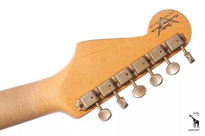 '62 Heavy Relic Stratocaster headstock back