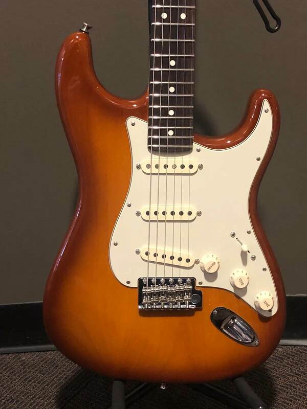 American Performer Stratocaster Body front