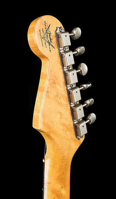 NAMM Limited Edition 1963 Journeyman Relic Stratocaster headstock back