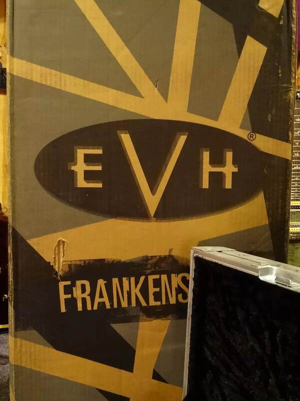 EVH Frankenstein stratocaster Case candy