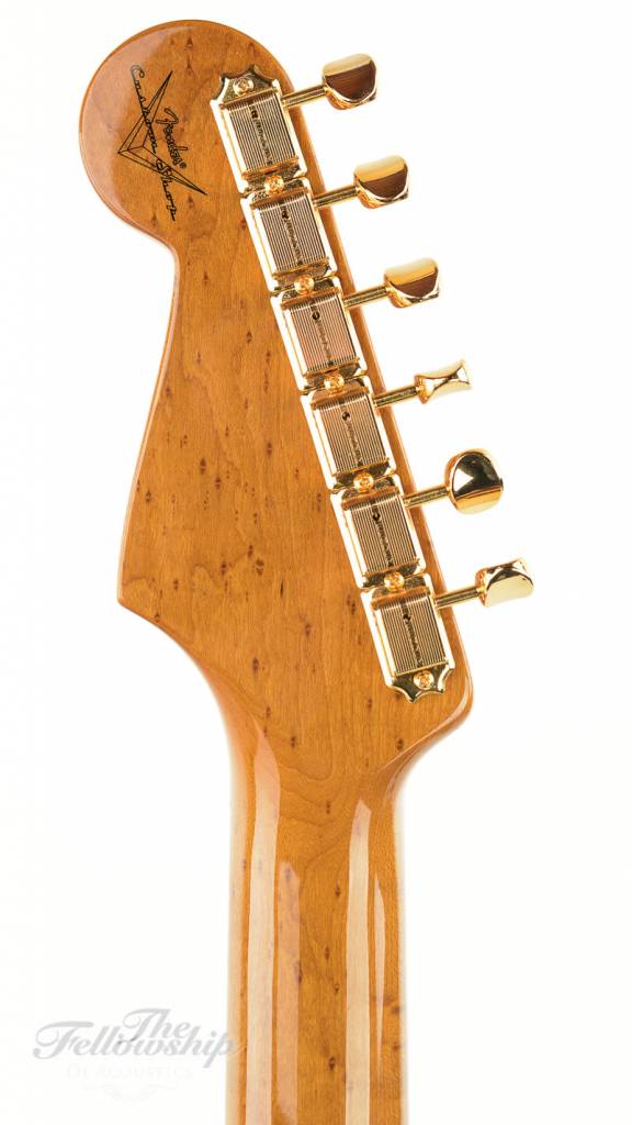 Artisan Tamo Ash Stratocaster headstock back