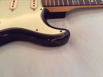 Limited 1964 Stratocaster Relic lower horn