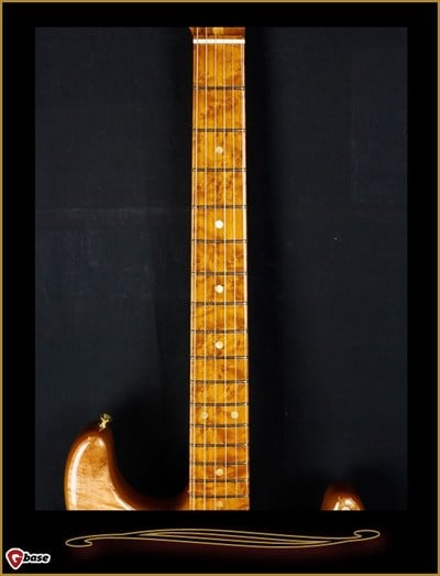Spalted Maple Artisan Stratocaster fretboard