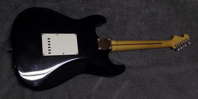 MIJ Squier Series Stratocaster back
