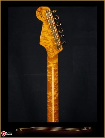 Spalted Maple Artisan Stratocaster neck