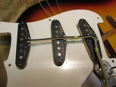 1958 Stratocaster relic pickups