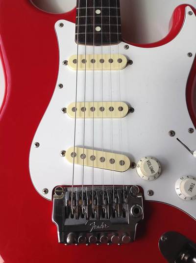Squier Standard Stratocaster with FS1 pickups and bridge