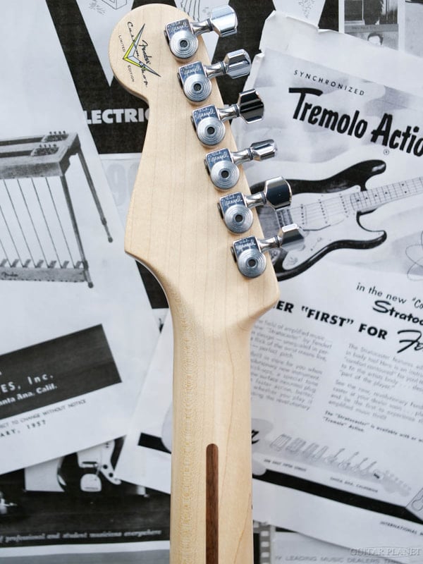 Pete Townshend stratocaster Headstock Back