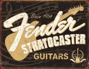 2014 Fender Stratocaster 60th Anniversary Advertising