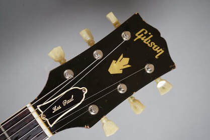 Paletta allargata di una SG Style Les Paul Standard del 1962: era ancora presente il riferimento a Les Paul e al centro spiccava l'intarsio a diamante (Courtesy of Guitar Point)