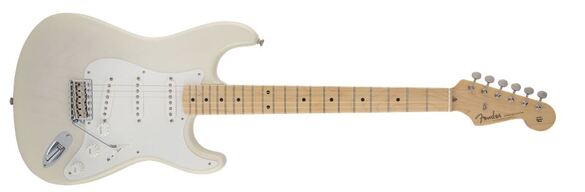 American Vintage '56 Stratocaster: strangely the string tree remained butterfly-shaped