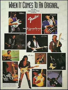 Fender Artist Catalog 1993