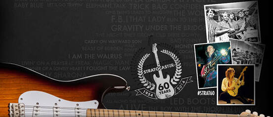 60th anniversary Stratocasters