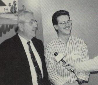 Bill Schultz e Floyd Rose al NAMM del 1991