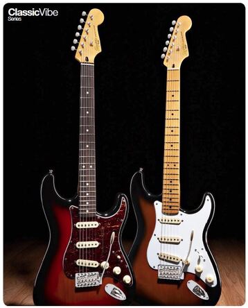 La Classic Vibe Series (catalogo Fender)