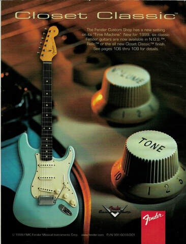 Advert tratto dal Fontline che pubblicizzava la finitura Closet Classic della Time Machine Series