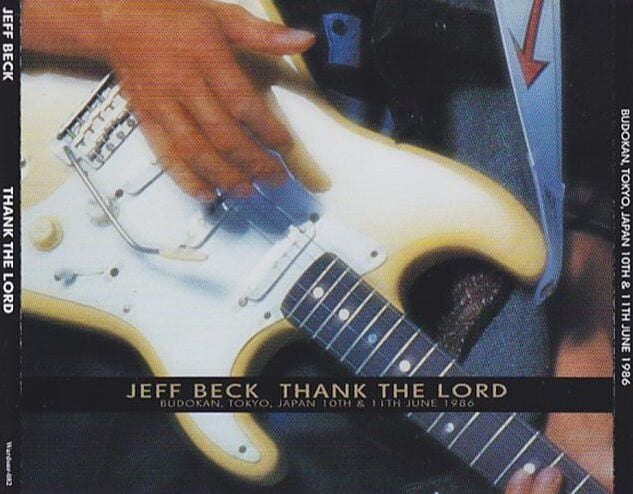 Jeff Beck's Thank The Lord cover. Note the 6-screw bridge and the original single coil pickups with staggered poles
