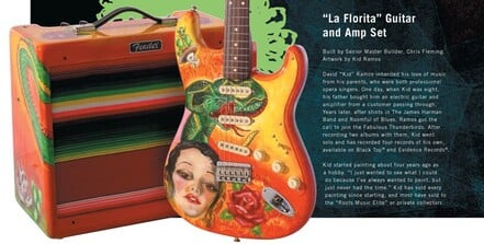La Florita Stratocaster dal Frontline del 2006