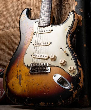 Il corpo della Fender Stratocaster