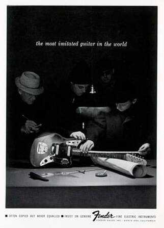 One of The most Imitated Guitar of the World adverts