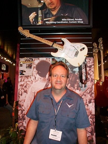 Mike Eldred e la Woodstock Stratocaster