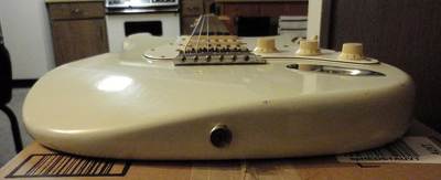 Limited 1967 Stratocaster Relic bottom