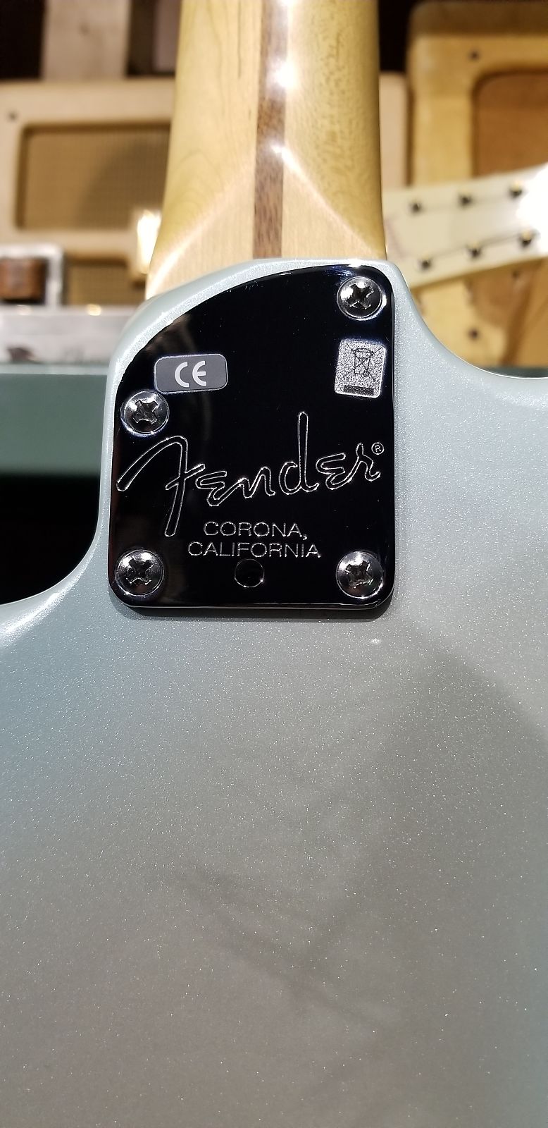 Dealer Event American Deluxe Stratocaster 2-Tone Silver Blue
