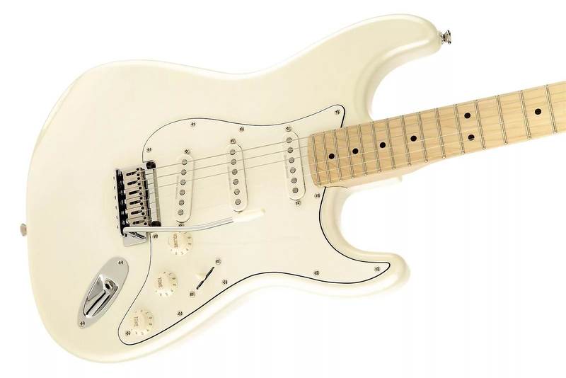 Early Squier Deluxe Stratocaster Pearl White Metallic
