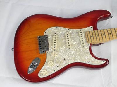 American Deluxe Strat Ash Body front
