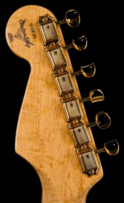 40th Anniversary Stratocaster Headstock Back