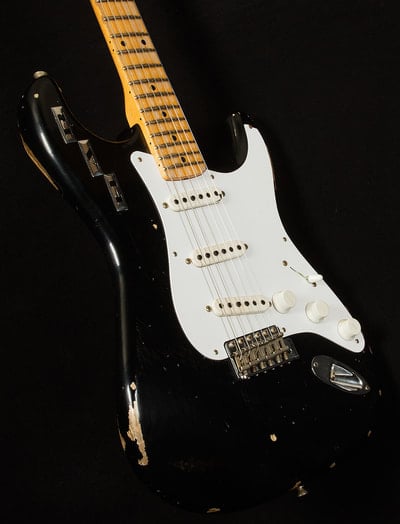 Private Collection H.A.R. Stratocaster body side