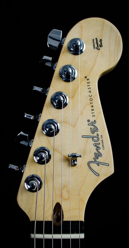 Limited American Professional Silverburst Headstock front