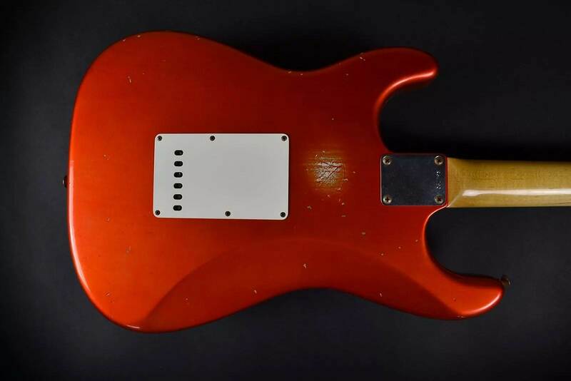 1963 Custom Stratocaster Relic body back
