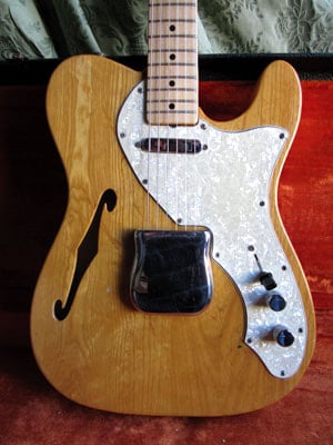 1968 Telecaster Thinline, Courtesy of Real Vintage