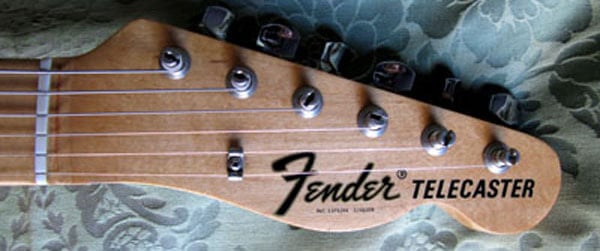  1968 Telecaster Thinline, CBS logo without any 