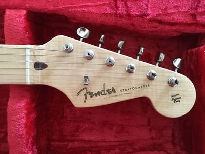 1958 Stratocaster Headstock front