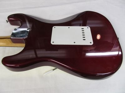 Tex Mex Stratocaster back side