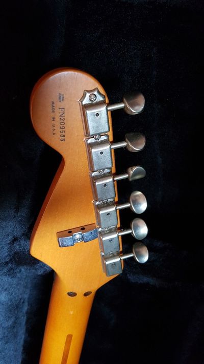 Strat Special HH Headstock Back
