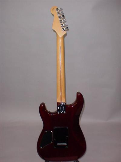 American Deluxe Stratocaster QMT HSS Back