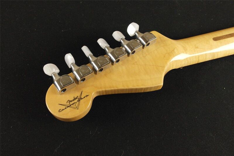 Flame Maple Top American Custom Stratocaster headstock back