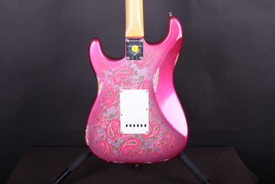 Limited 1968 Paisley Stratocaster Relic body back