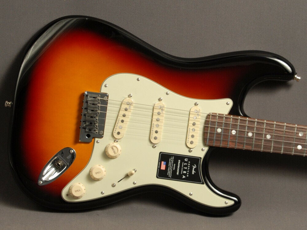 American Ultra Stratocaster Body front
